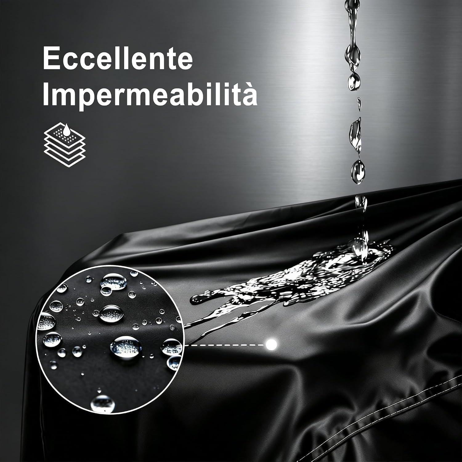Detalle de ZUAPEV Telo copri bicicletta 195x70x110 cm