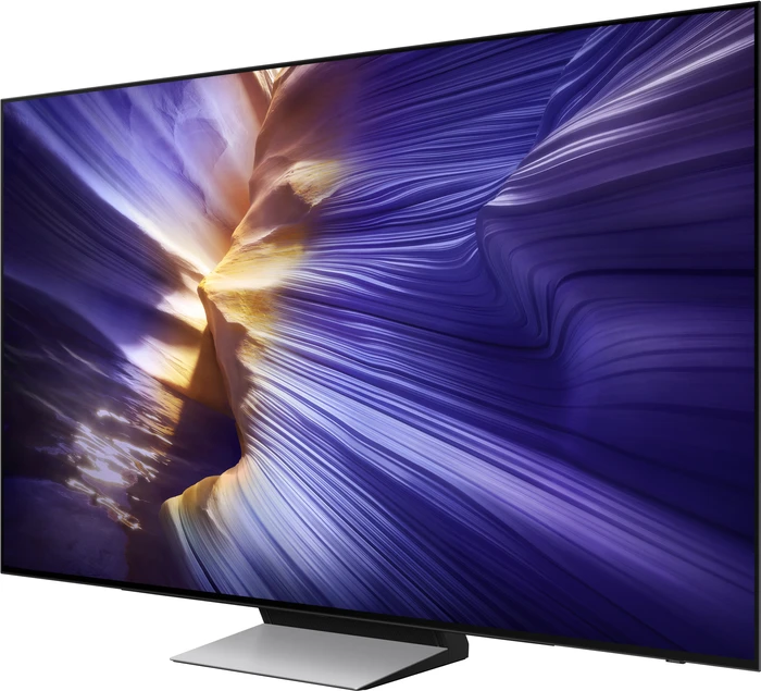 Detalle 2 de Samsung 48'' OLED S90F + HW-B760GF: klare Bildqualität trifft räumlichen Klang