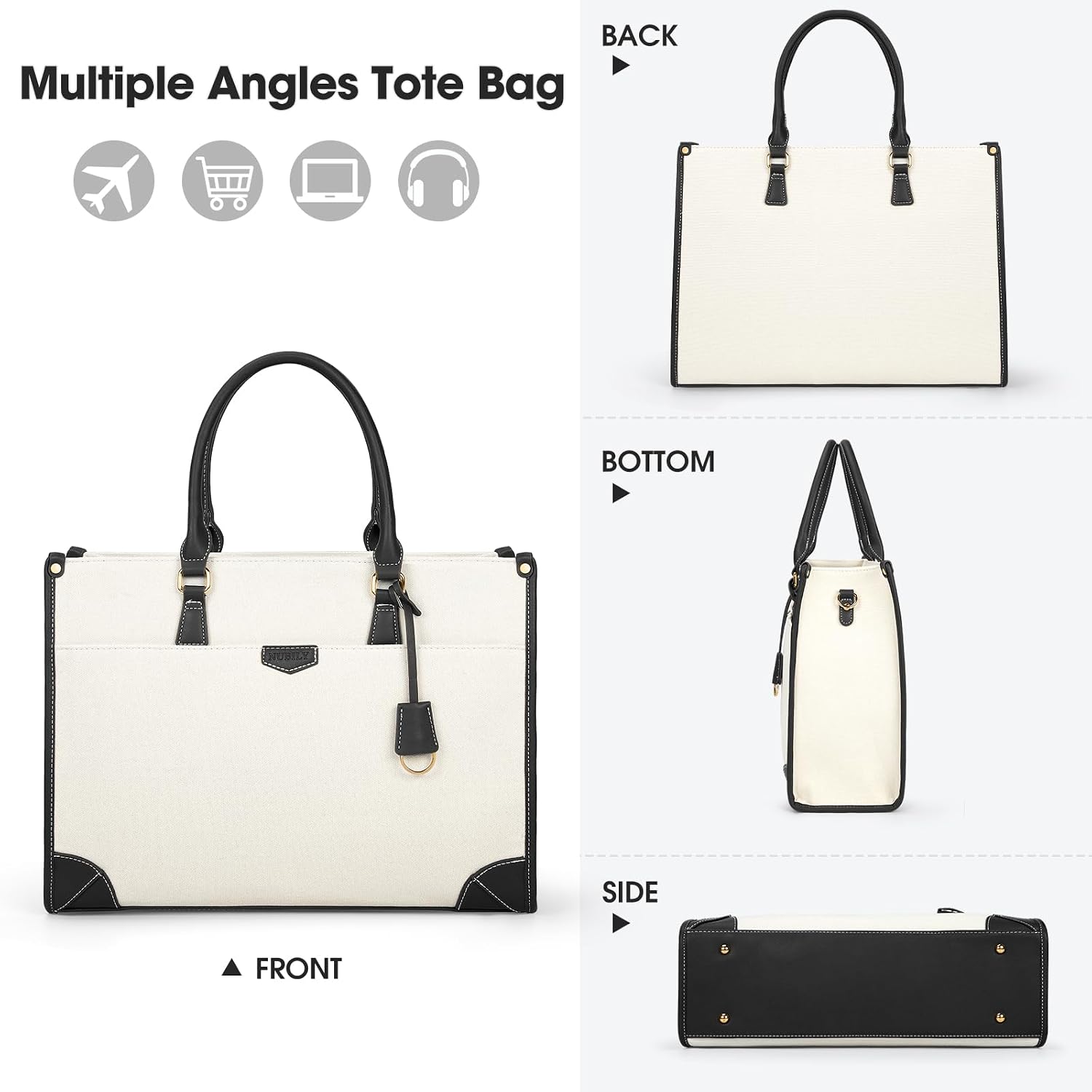 Thumbnail 6 de IGOLUMON Bolso de Mujer Grande 42,9 cm