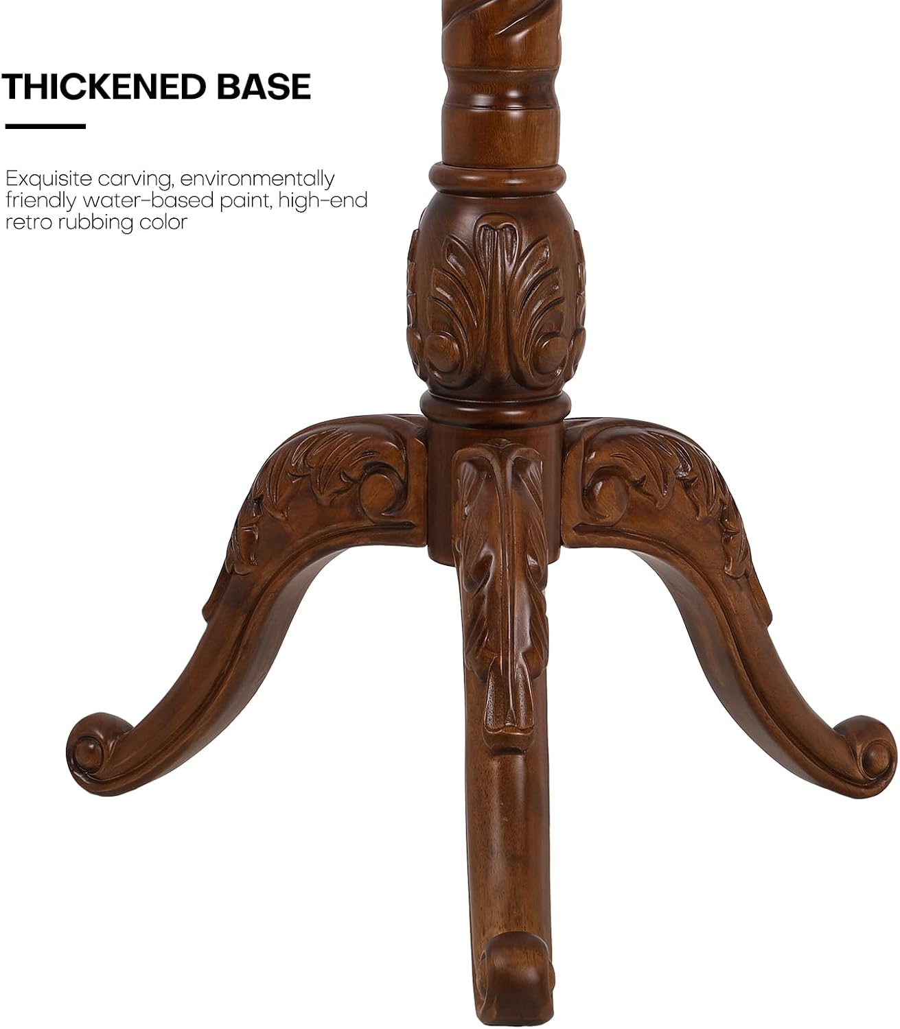 Detalle 2 de Bekrvio Freestanding Coat Rack, Ash Wood