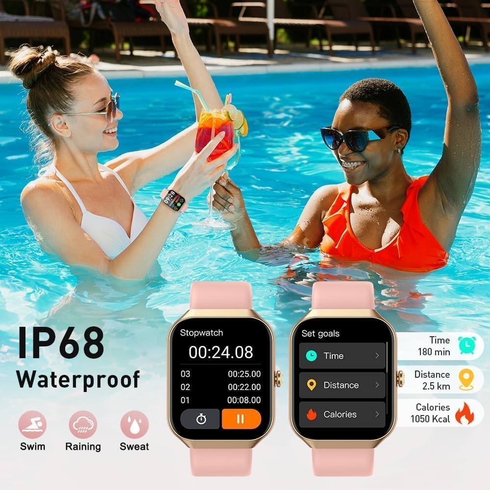 Thumbnail 6 de Smart Watch for Men and Women with Calling, 1.96" Display and 115+ Sports Modes
