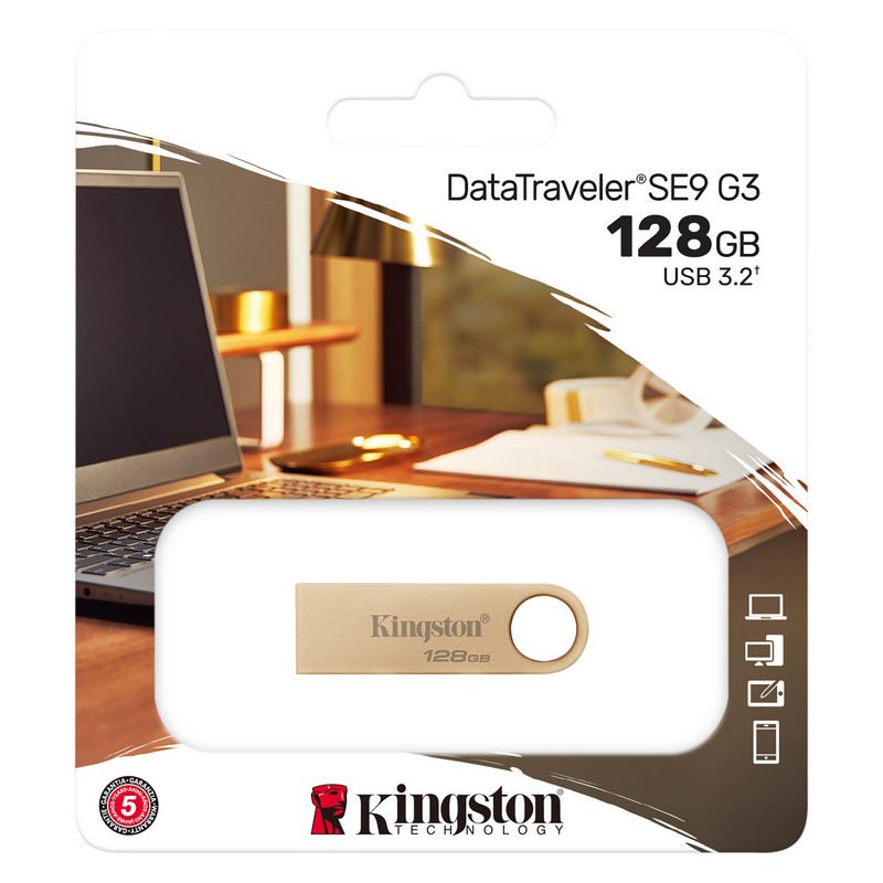 Detalle 2 de Kingston DataTraveler SE9 G3 128GB USB 3.2 Gen 1 Type A