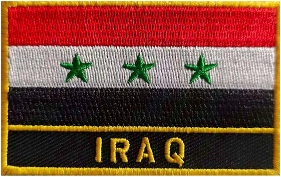 Detalle 2 de Uijokdef Kurdistan flag patch 3.15 x 2 inch