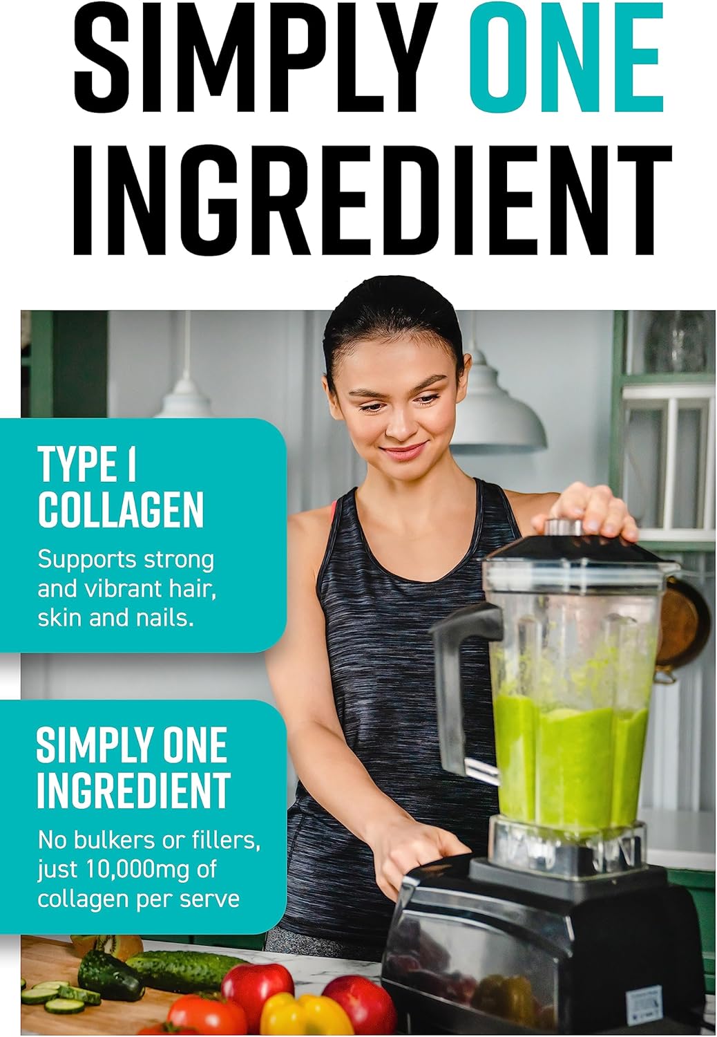 Thumbnail 2 de Hunter & Gather Colágeno Marino en Polvo 300g 💧 Calidad Premium