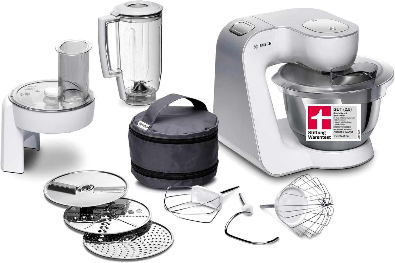 Detalle de Bosch MUM58W20 Küchenmaschine 3,9 L 🥣
