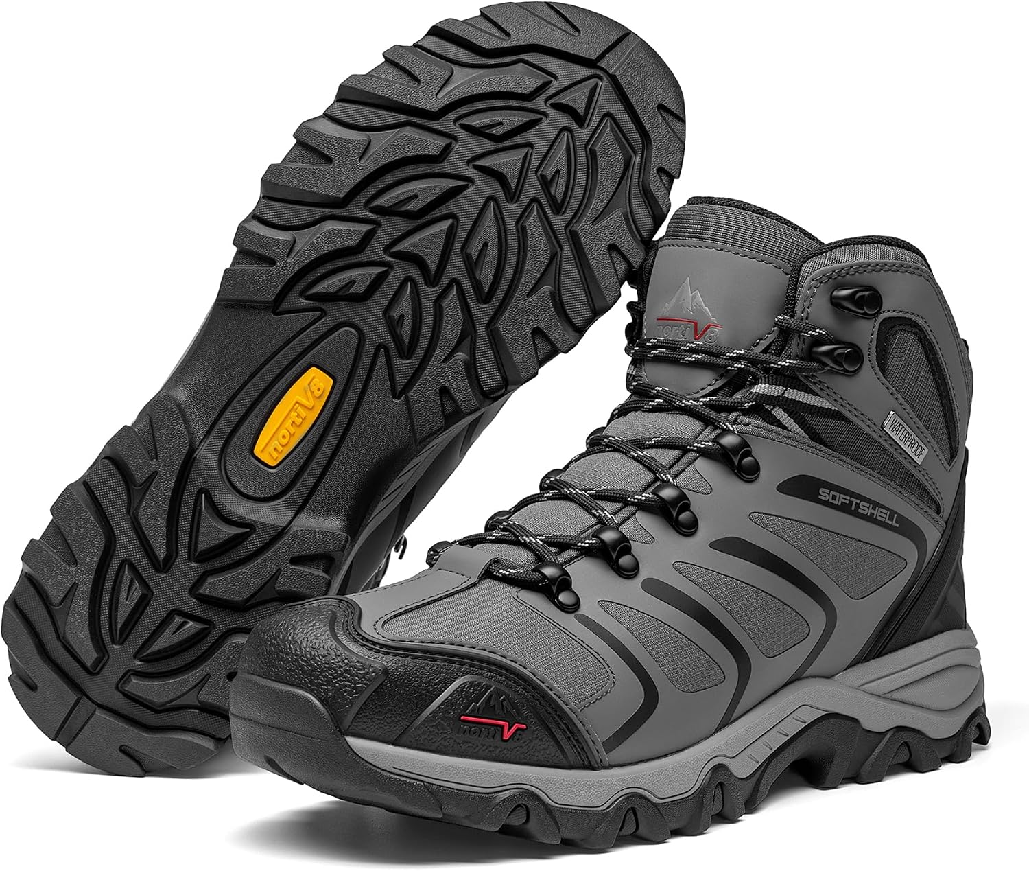 Detalle 2 de NORTIV 8 Armadillo Waterproof Hiking Boots 1 Pair