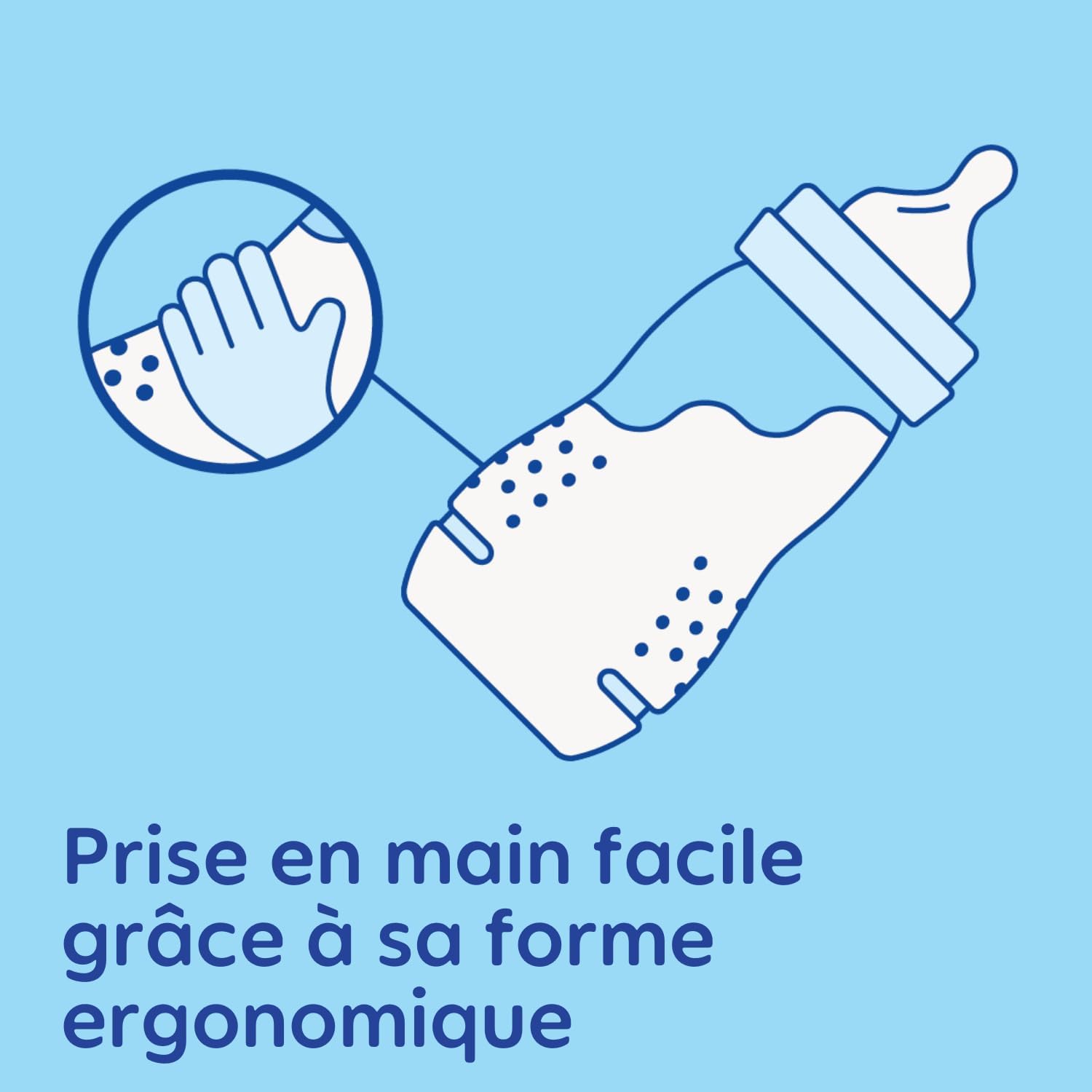 Thumbnail 5 de MAM Biberon Easy Active 6+ mois, 330 ml – Lot de 2 (Ice + Pearl)