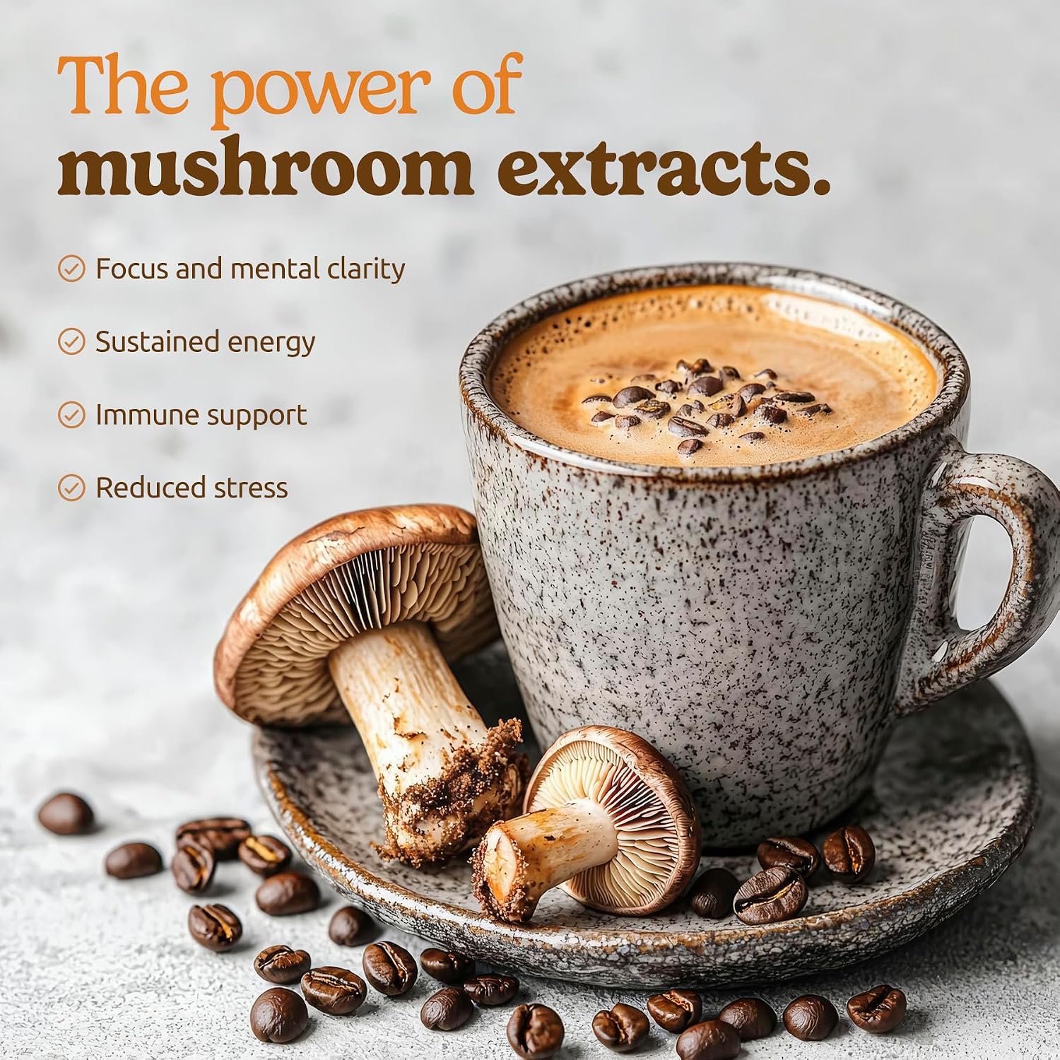Detalle de MatchaDNA Mushroom Coffee, 30 Sticks