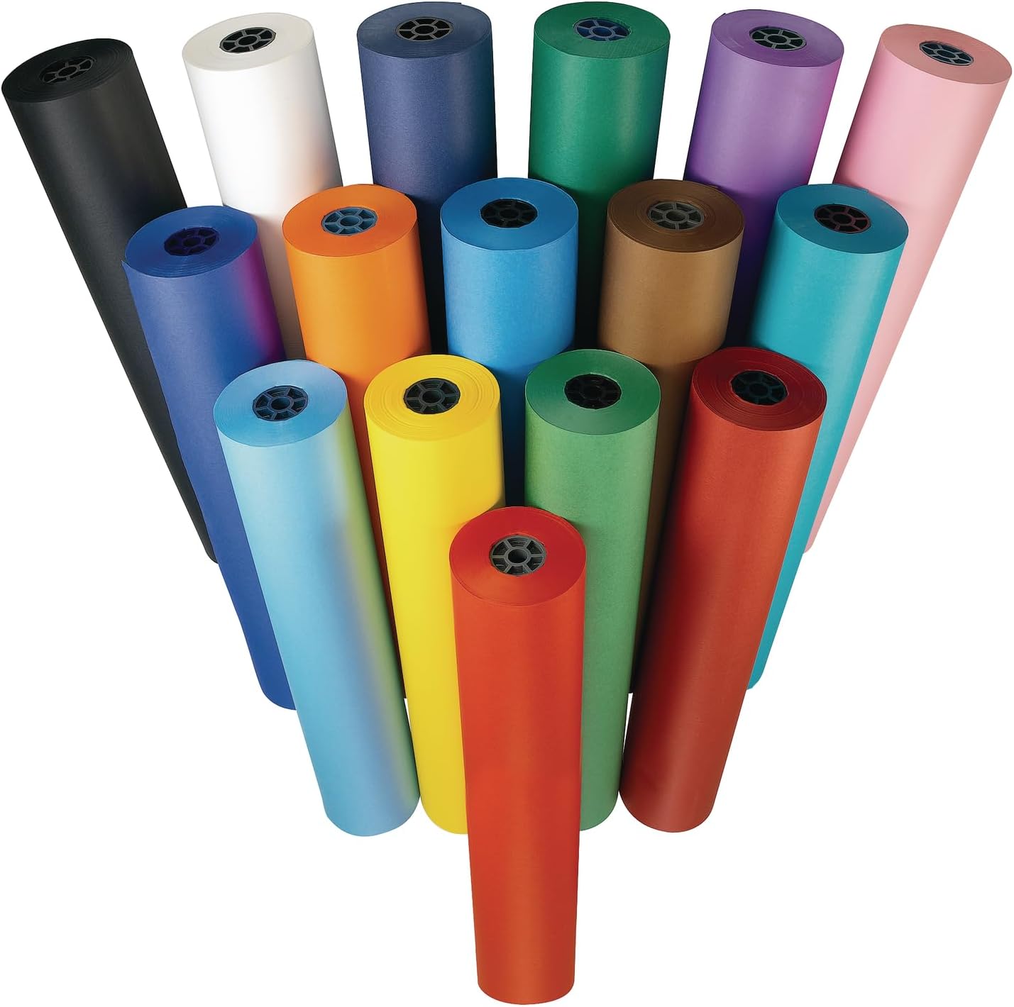 Thumbnail 6 de Colorations DSWH Dual-Surface Paper Roll, White, 36" x 1000