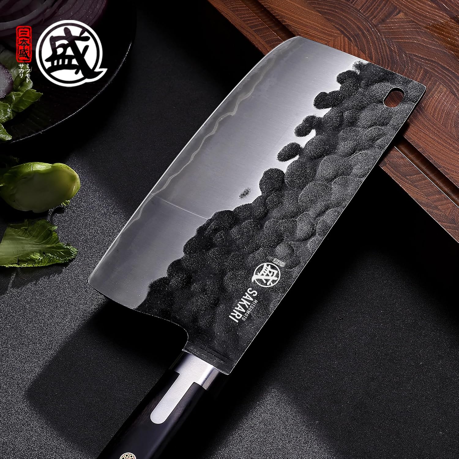 Thumbnail 6 de MITSUMOTO SAKARI MS-1991-Z-IT 7-Inch Japanese Slicer, S301 Steel