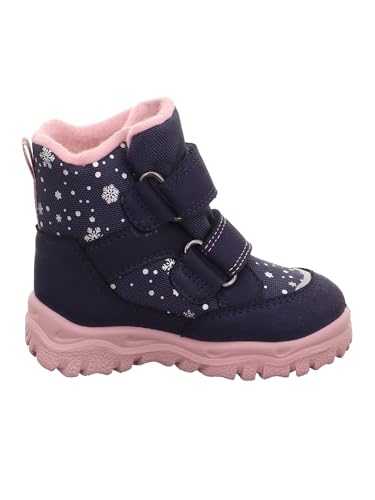 Thumbnail 4 de Superfit Mädchen Husky1 Warm Gefütterte Gore-Tex Schneestiefel – Blau/Rosa, Größe 26 EU
