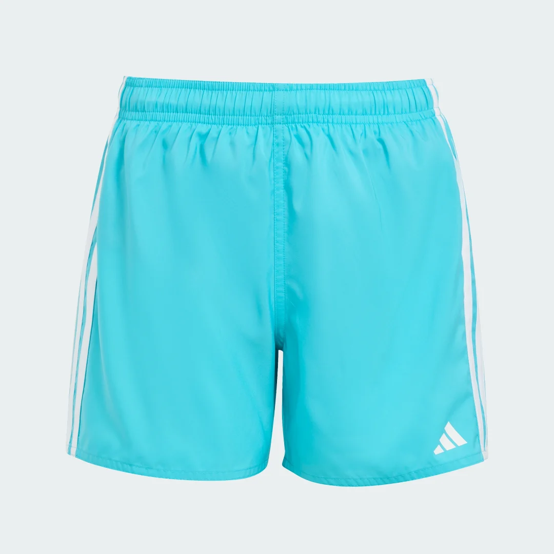 Detalle de Bañador 3 bandas (Niños) de Adidas: turquesa, práctico y con estilo para los más pequeños