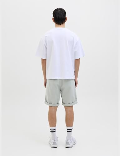 Thumbnail 4 de Jack & Jones Pantalones Cortos Jpstbowie Solid SRT Sn para Hombre, Aqua Gray, Talla L