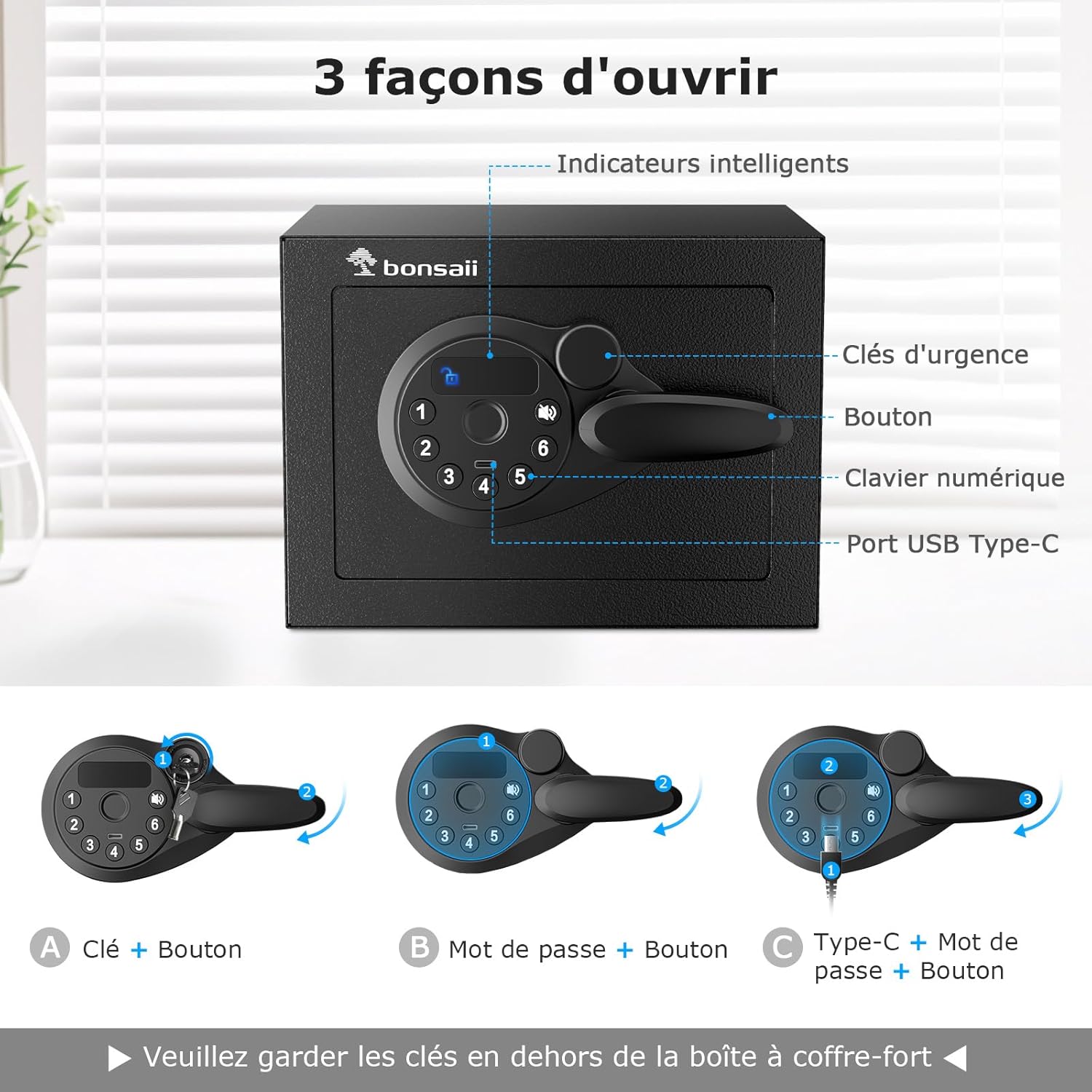 Thumbnail 6 de Bonsaii 6,6 L Mini Tresor 🔒