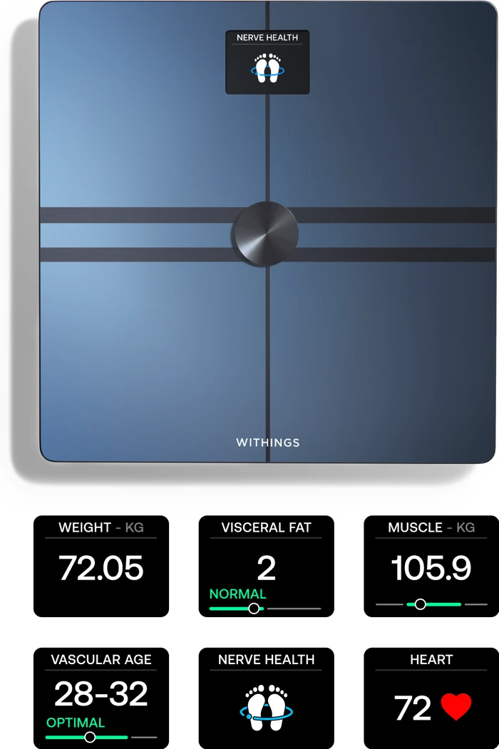 Thumbnail 5 de Withings Body Comp Schwarz – Körperanalysewaage