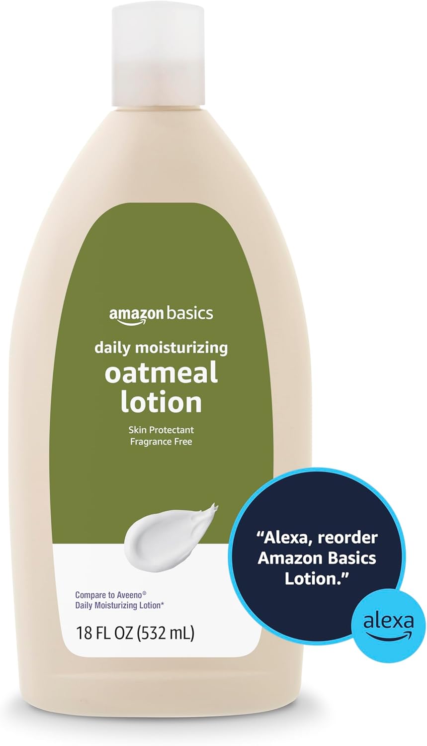 Thumbnail 6 de Amazon Basics Daily Moisturizing Oatmeal Body Lotion (Fragrance-Free, Non-Comedogenic) — 18 fl oz (Pack of 6)