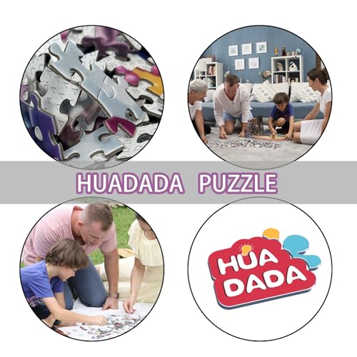 Thumbnail 8 de HUADADA Puzzle 1000 Teile – Erwachsenes Felsenheim, 70 × 50 cm