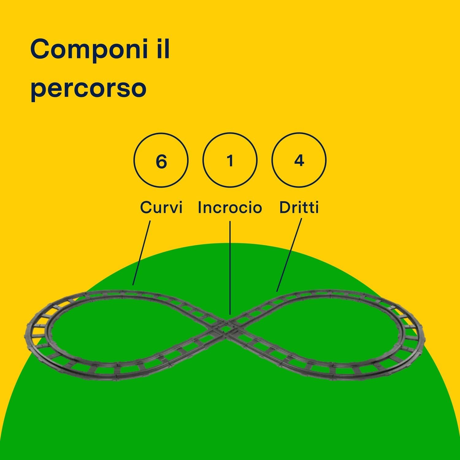 Detalle de Peg Perego Figure 8 binari a 8
