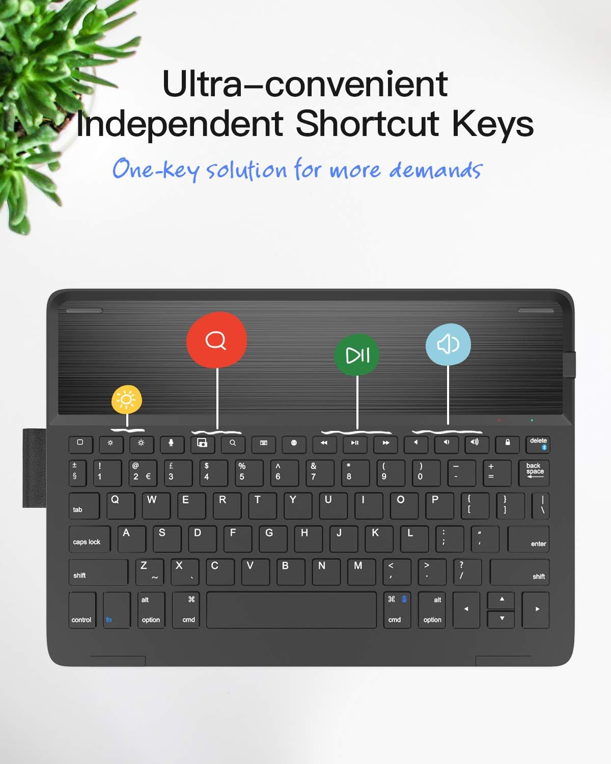 Thumbnail 4 de Inateck BK2006 Ultra Slim Keyboard Case 10.2" for iPad