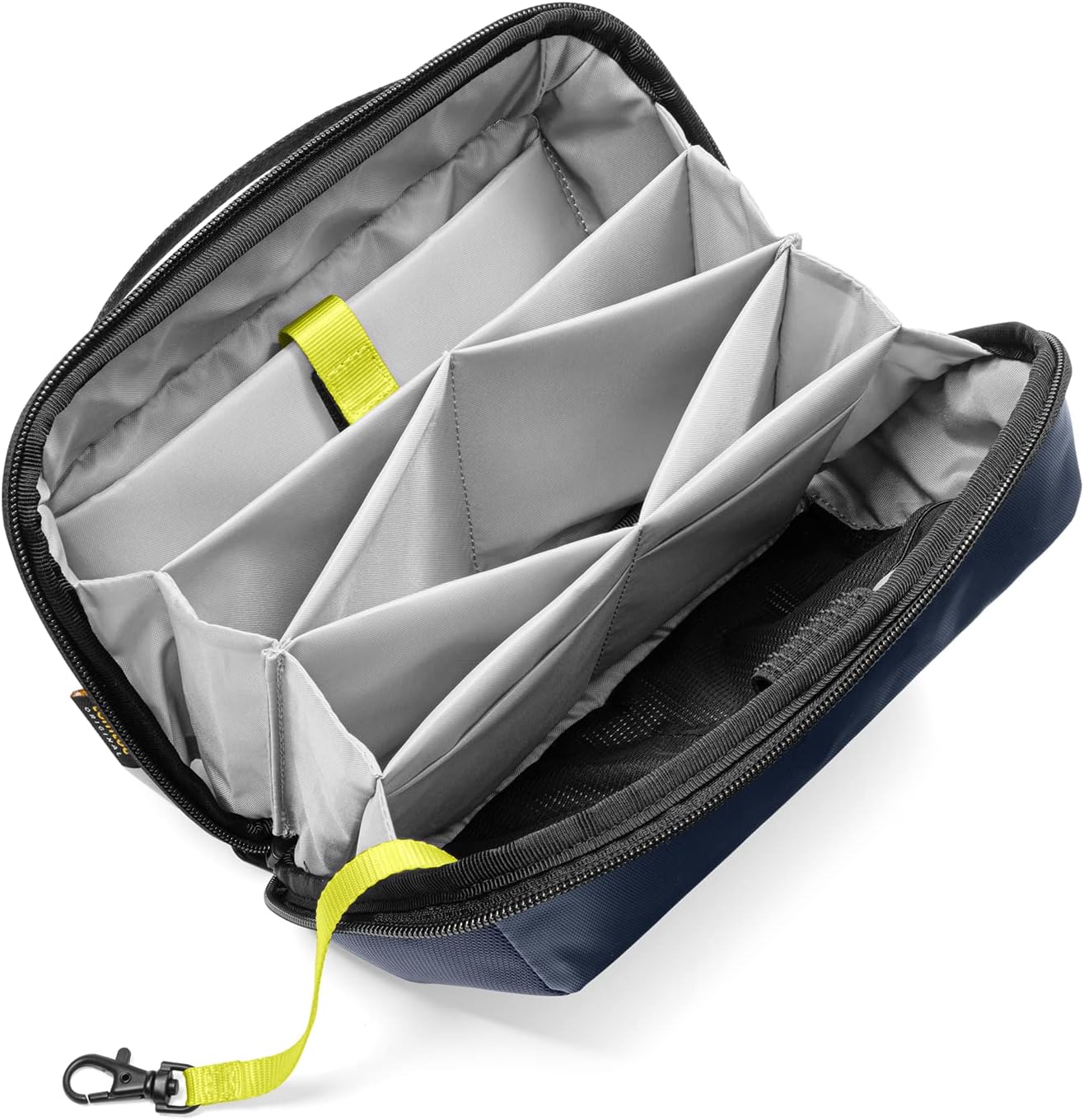 Detalle de tomtoc Kabel Organizer Tasche – Intelligente Tech-Pouch für Laptop-Zubehör in Blau