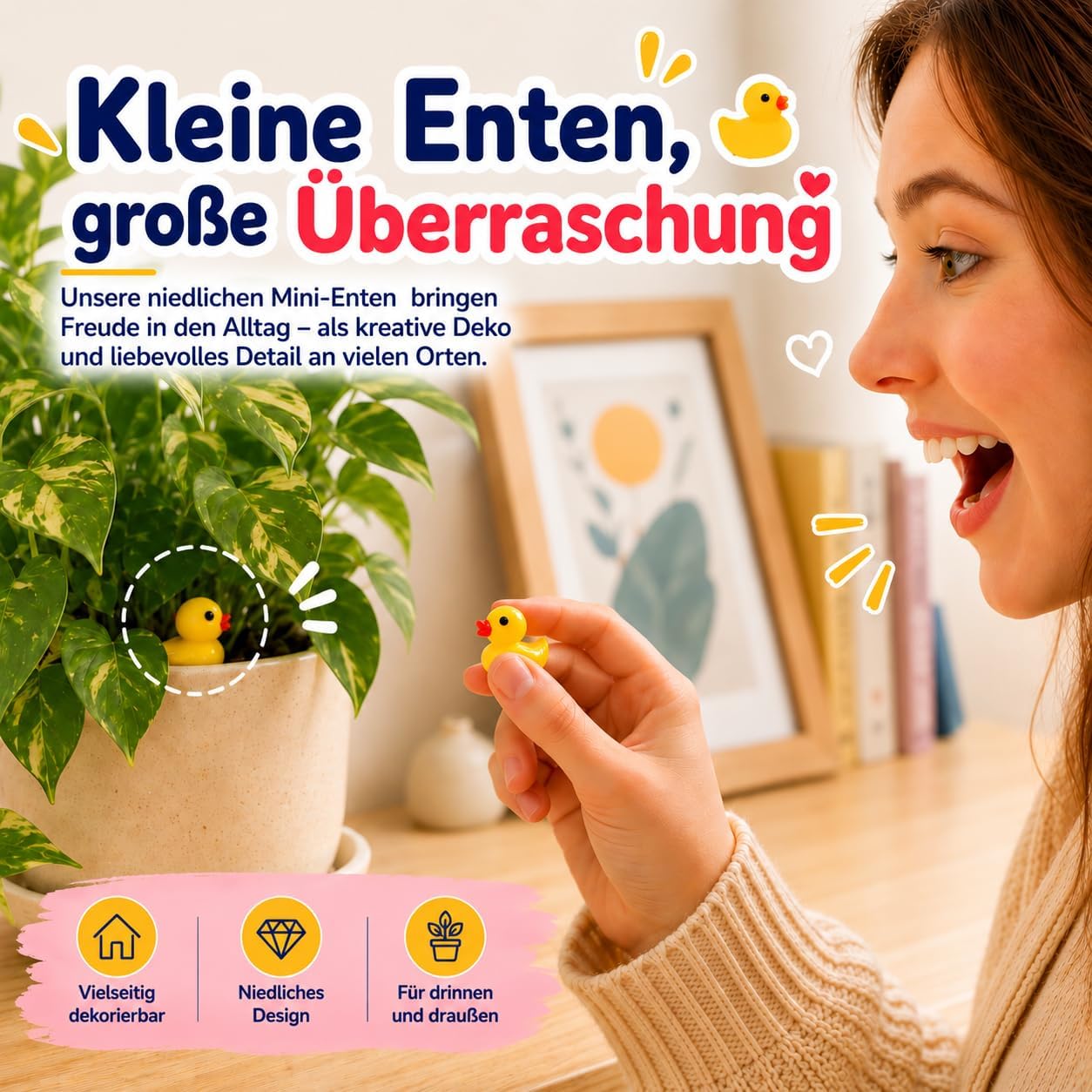 Detalle de OstayOne ST-SZY1-LE miniankor i harts, 120 st i 12 färger