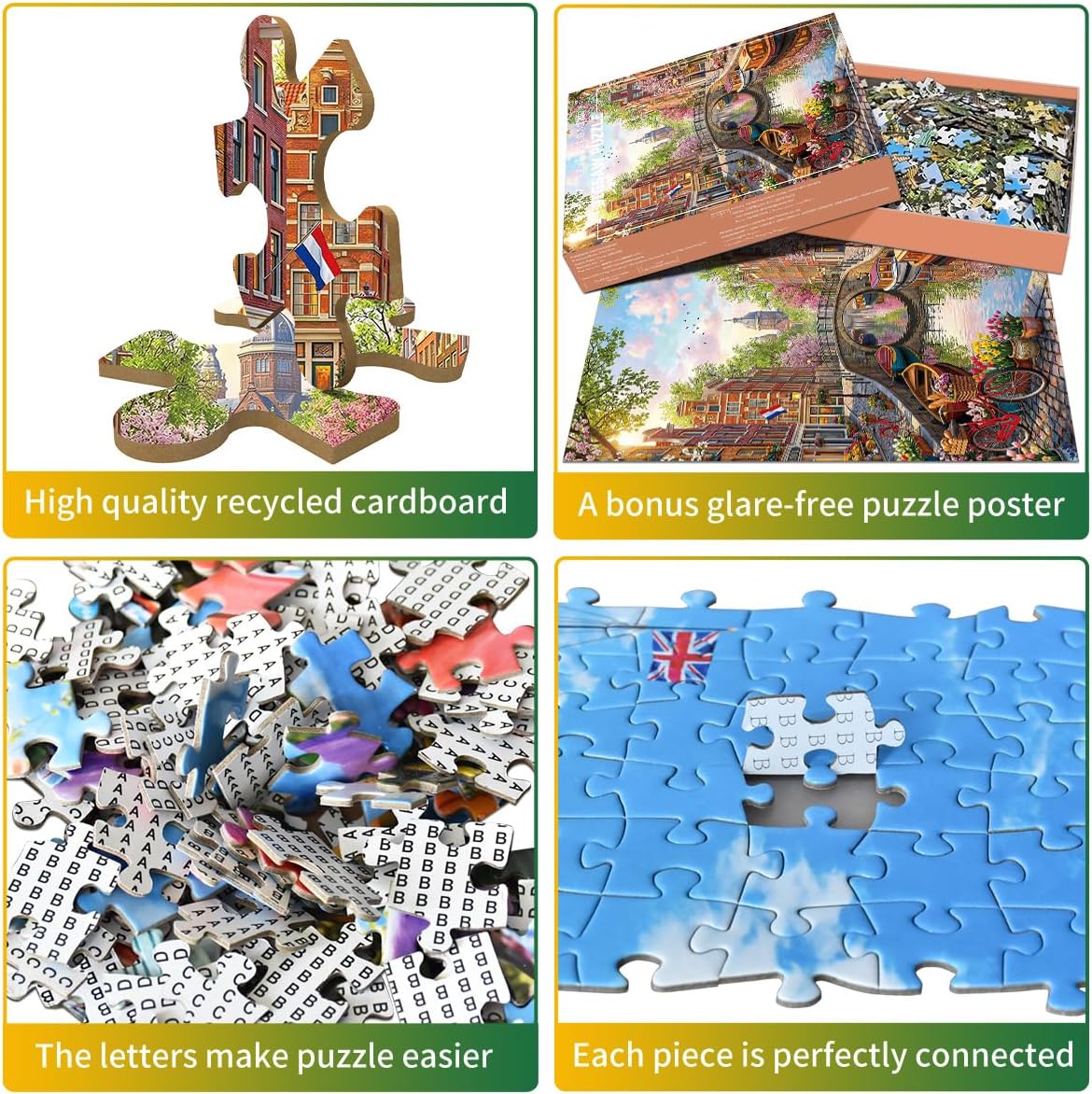 Detalle de HUADADA 1000-Piece Jigsaw Puzzle