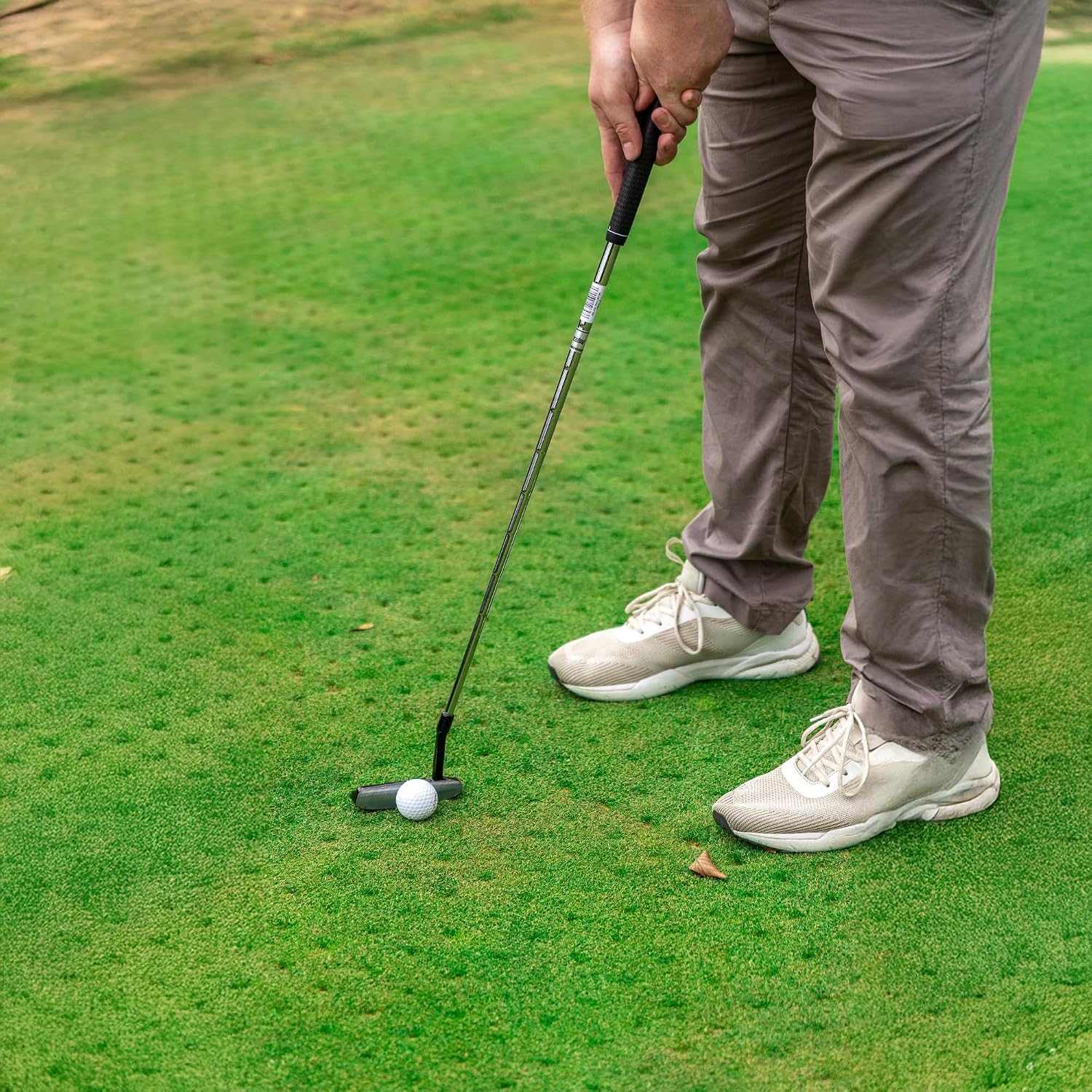 Detalle 1 de Longridge Milled Face putter, 34 inch, zilver met gefreesd slagvlak