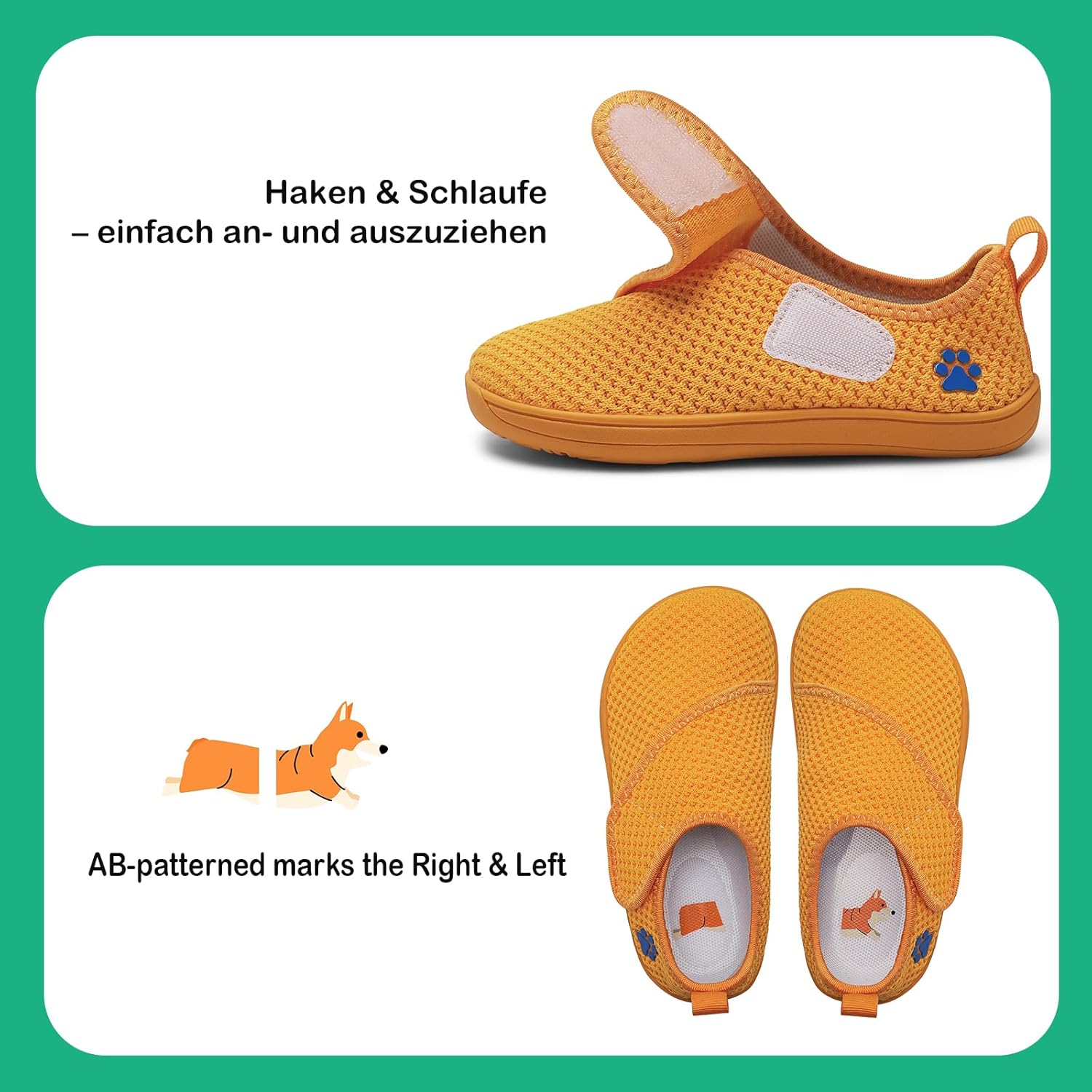 Detalle 2 de IceUnicorn Baby Barfußschuhe Breite fürs Laufen