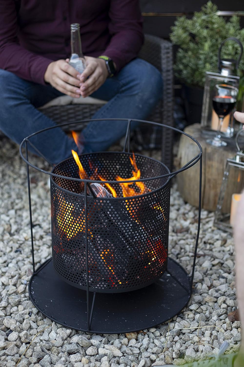 Thumbnail 1 de La Hacienda Kora Round Mesh Fire Pit