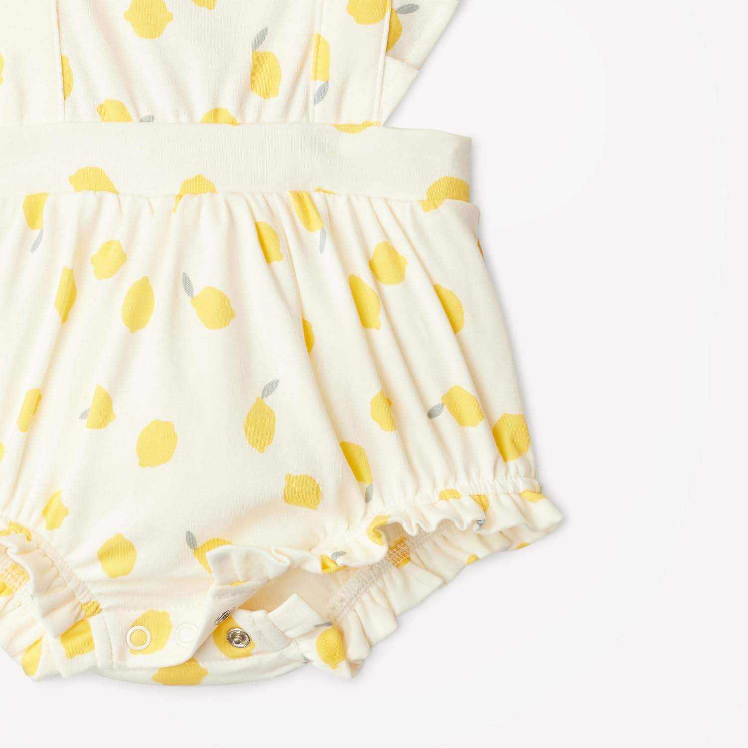 Detalle de Amazon Essentials x Sofia Grainge Baby Girls' Cotton Sleeveless Romper with Ruffles