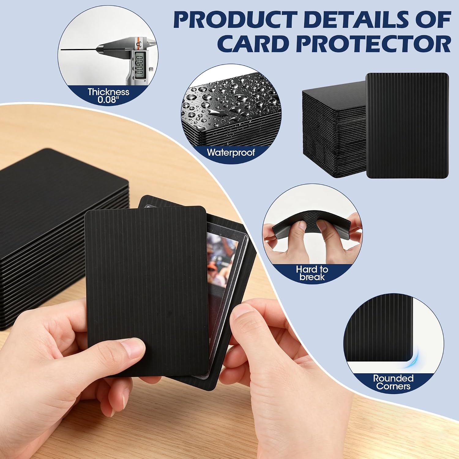 Thumbnail 3 de Artcochan Trading Card Shipping Kit, 120 Protectors