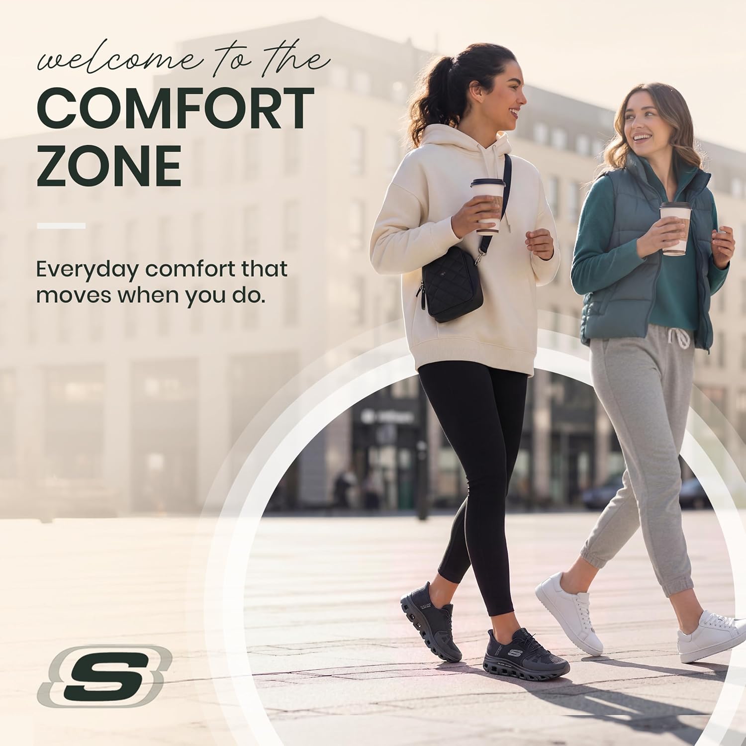 Thumbnail 1 de Skechers Damen Glide-Step Pro Slip-In: bequeme Alltags-Sneaker in Schwarz Mesh 39 EU