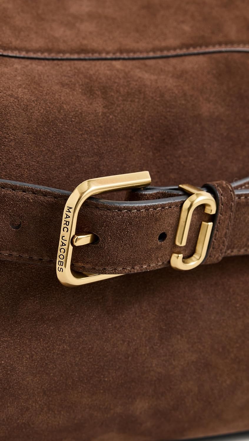 Detalle de Marc Jacobs The Satchel, Bag — Sac en cuir lisse avec double poignée et bandoulière amovible