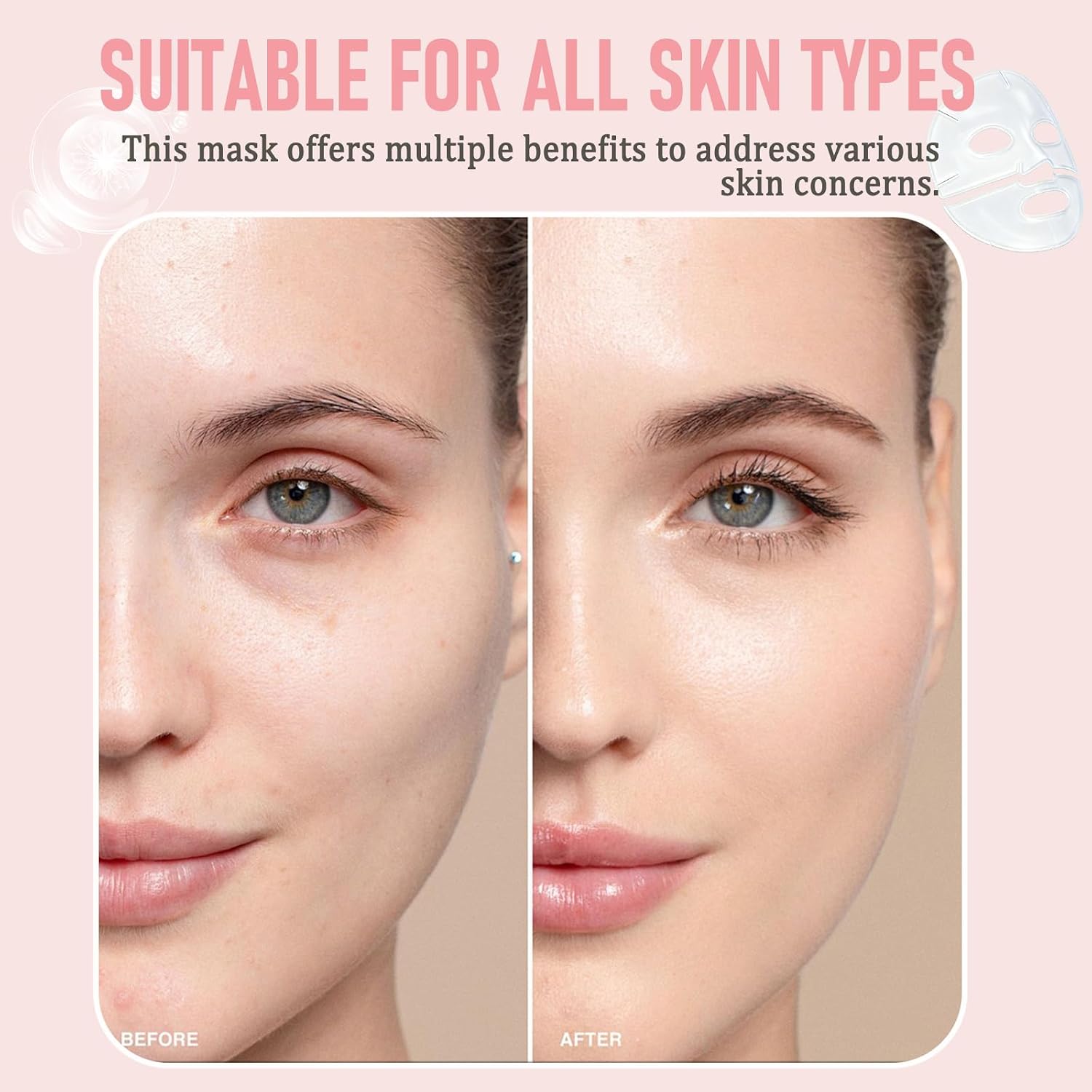 Thumbnail 3 de 8 Pezzi Maschera Collagene Viso Bio-Collagen Real Deep Mask: collagen mask overnight per idratazione e notte