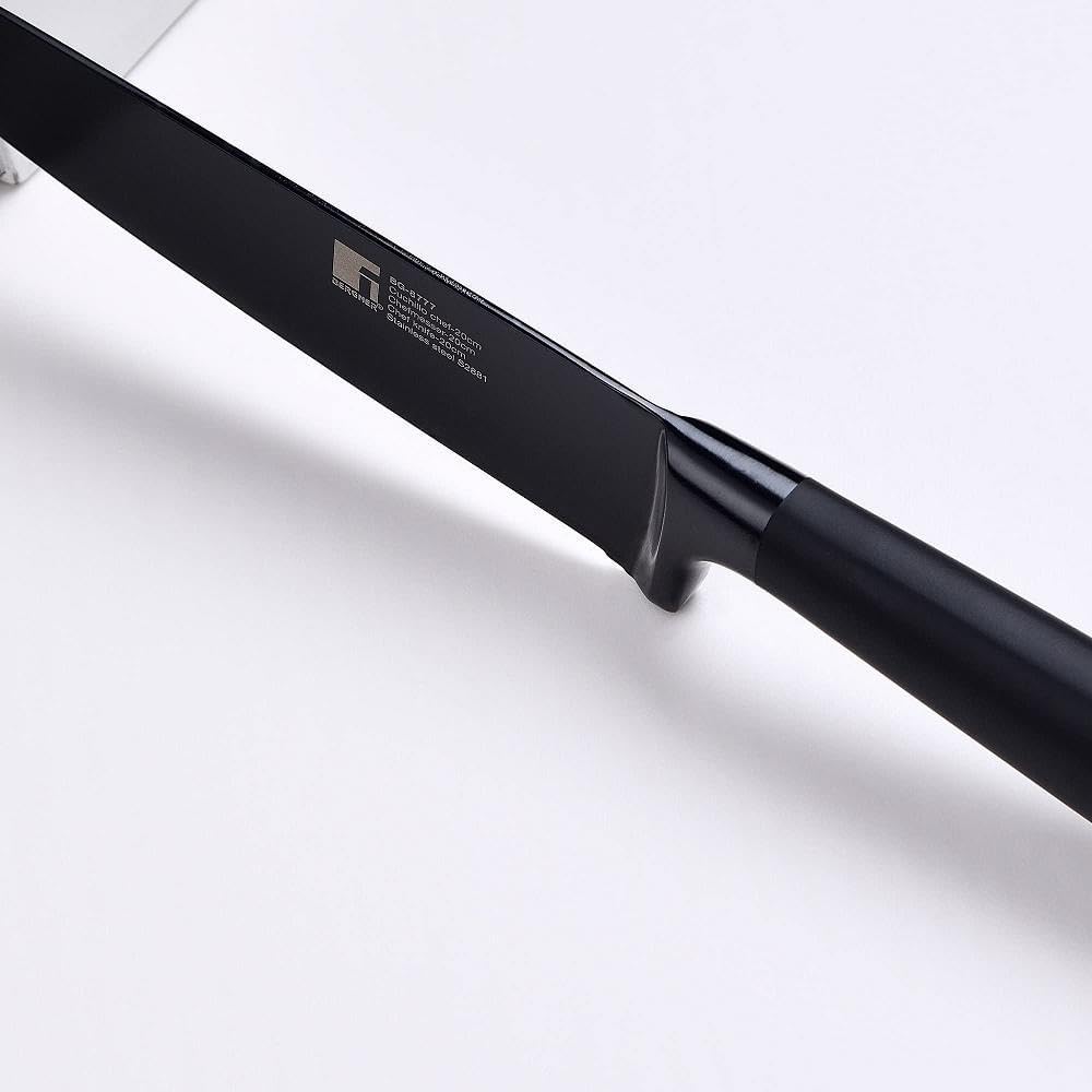 Thumbnail 3 de BERGNER Black Blade Cuchillo Chef de Acero Inoxidable🗡