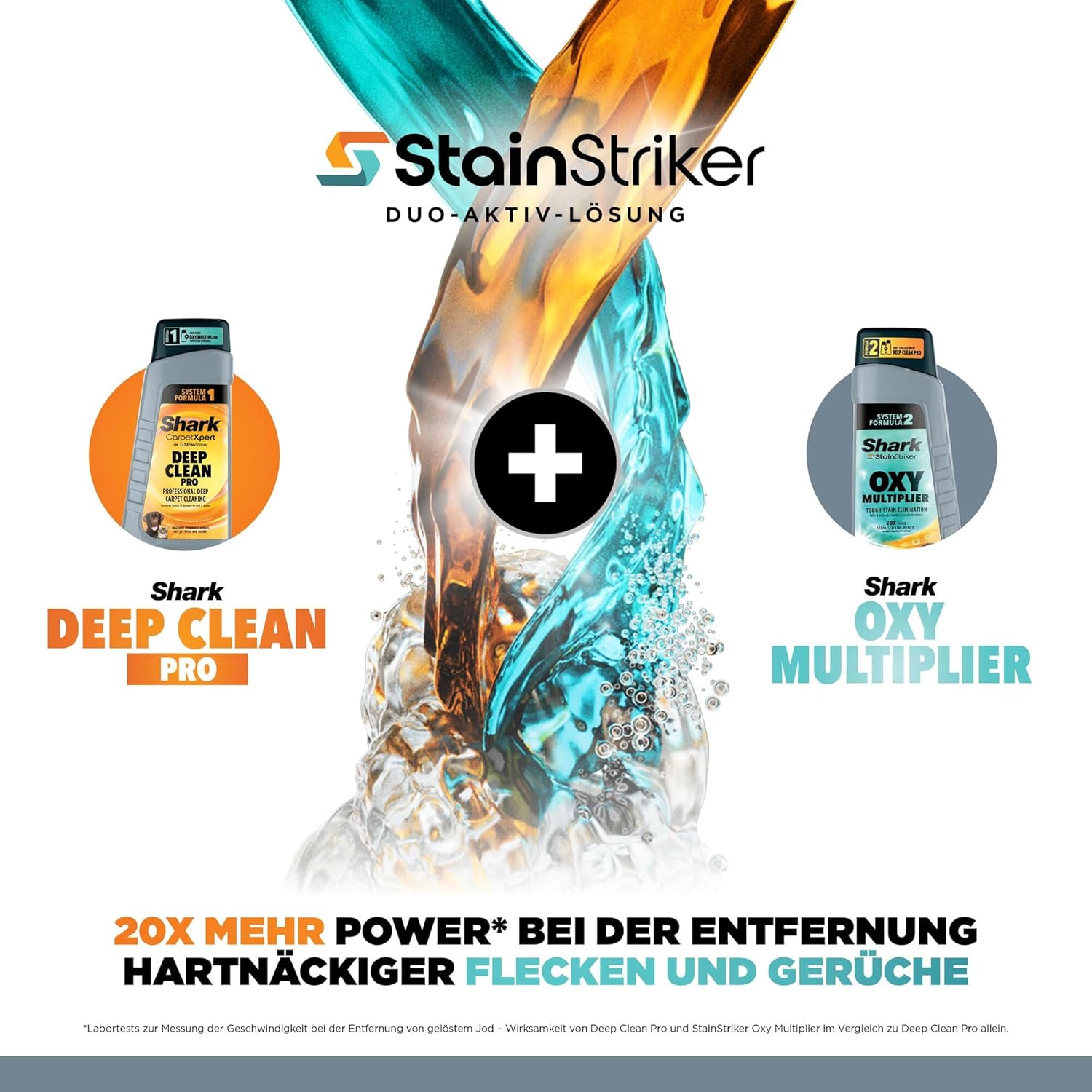 Detalle de Shark StainStriker Fleckenreiniger PX200EUT mit 5 Aufsätzen gegen Flecken, Gerüche und Schmutz