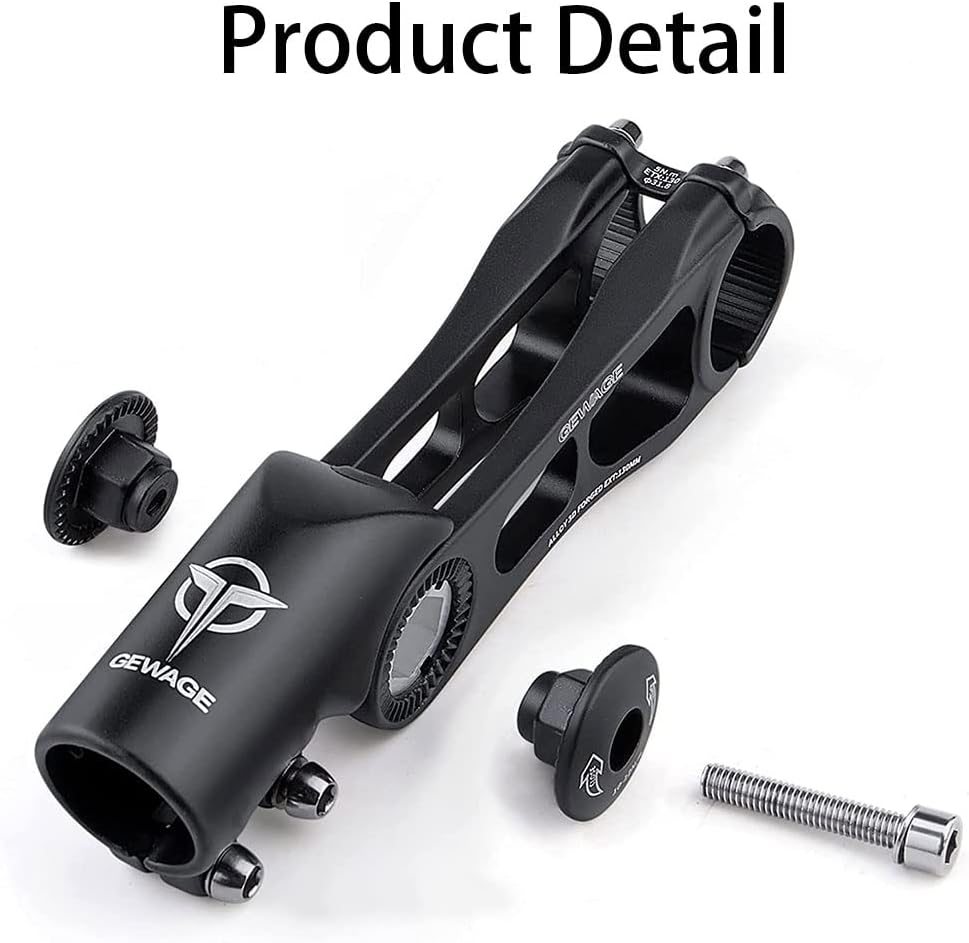 Thumbnail 3 de GEWAGE potence réglable VTT/route/BMX 75/95/130 mm compatible 31,8 mm (825D-130)