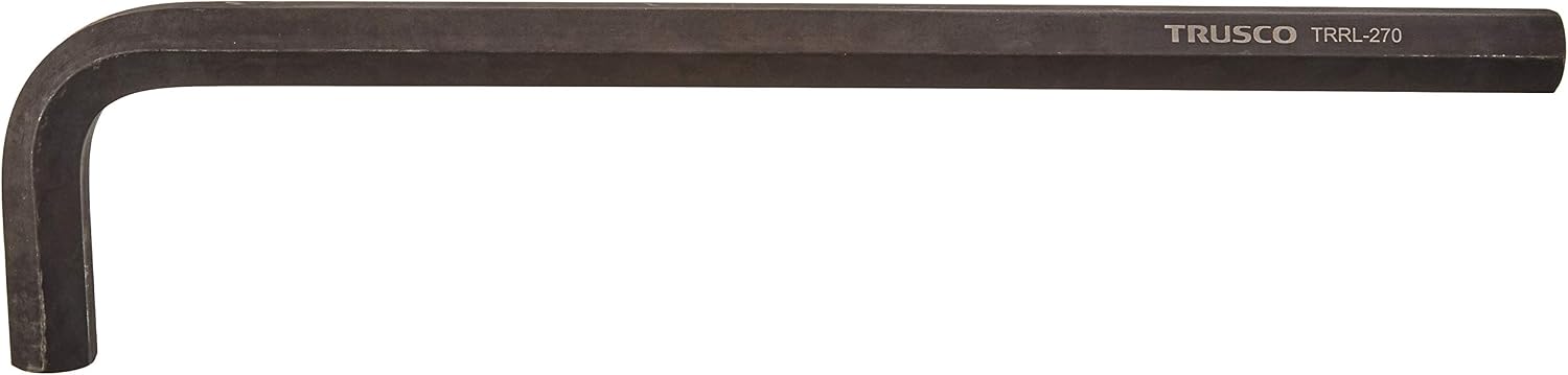 Detalle 1 de トラスコ中山(TRUSCO) TRRL-9S ロング六角棒レンチセット 黒染め 9本組