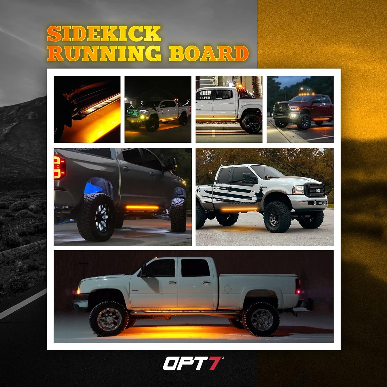 Thumbnail 6 de OPT7 Sidekick 86" Running Board Lights