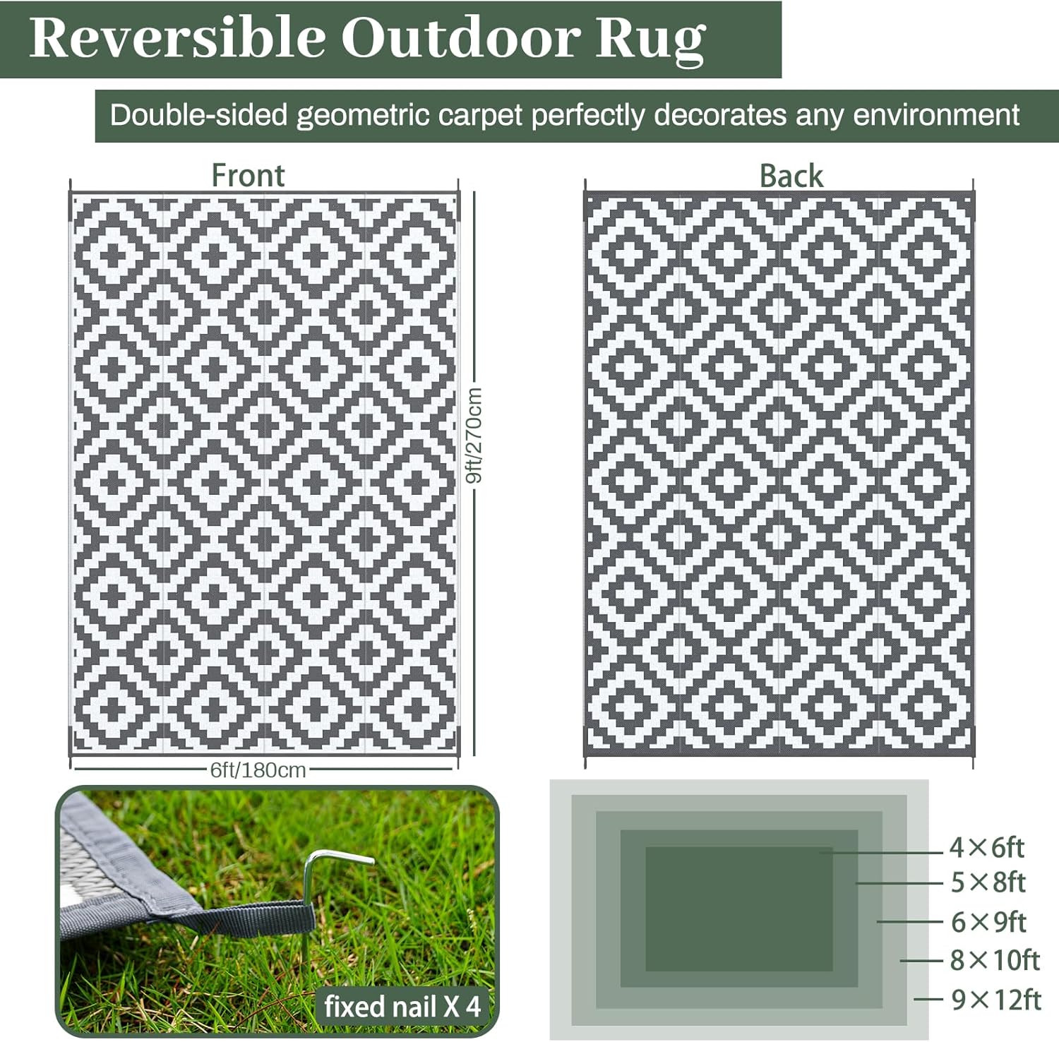 Thumbnail 2 de MOKANI Large Outdoor Rug