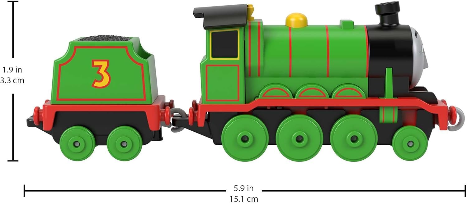 Thumbnail 1 de Thomas and Friends Henry diecast push-along engine (with tender) – HMC43