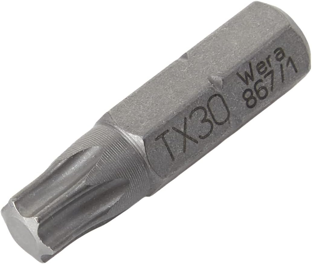 Detalle 1 de Wera 867/1 Z TX 30 DIY – Jeu d’embouts extra-rigides 1/4" (10 pièces)
