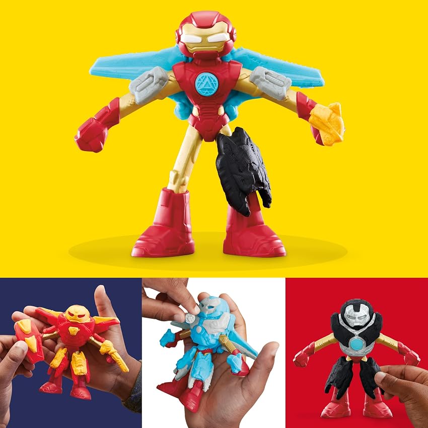 Detalle de Play-Doh Hulk Smash and Squish, set de juego