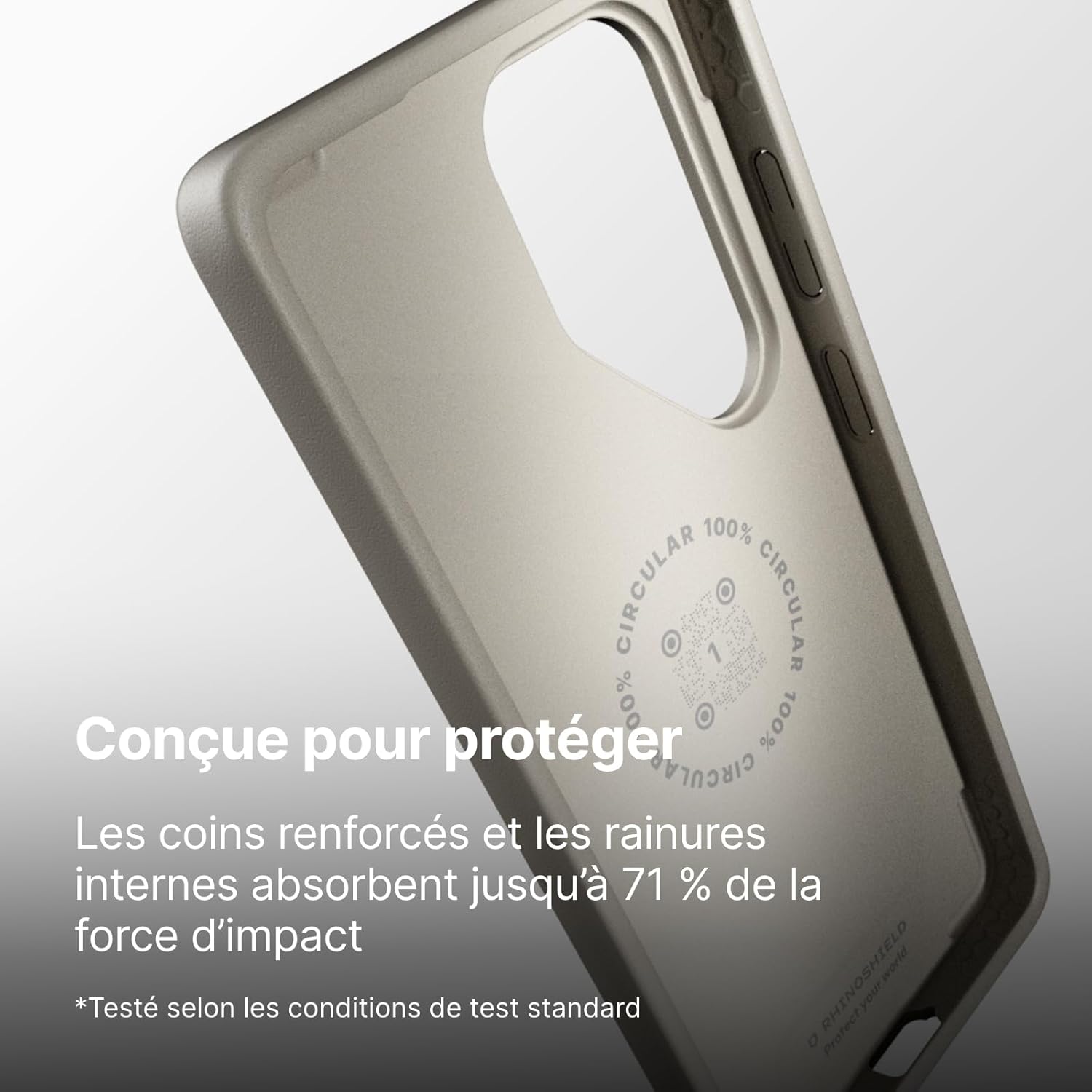 Thumbnail 1 de RhinoShield SolidX pour Galaxy S26 Ultra – coque renforcée anti-chocs fine et minimaliste, bleu classique