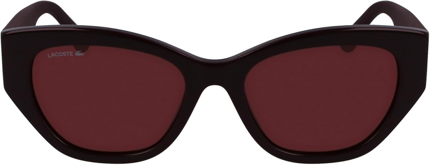 Detalle de Lacoste Sunglasses Femme — lunettes féminines au style Monogram et branches ornées