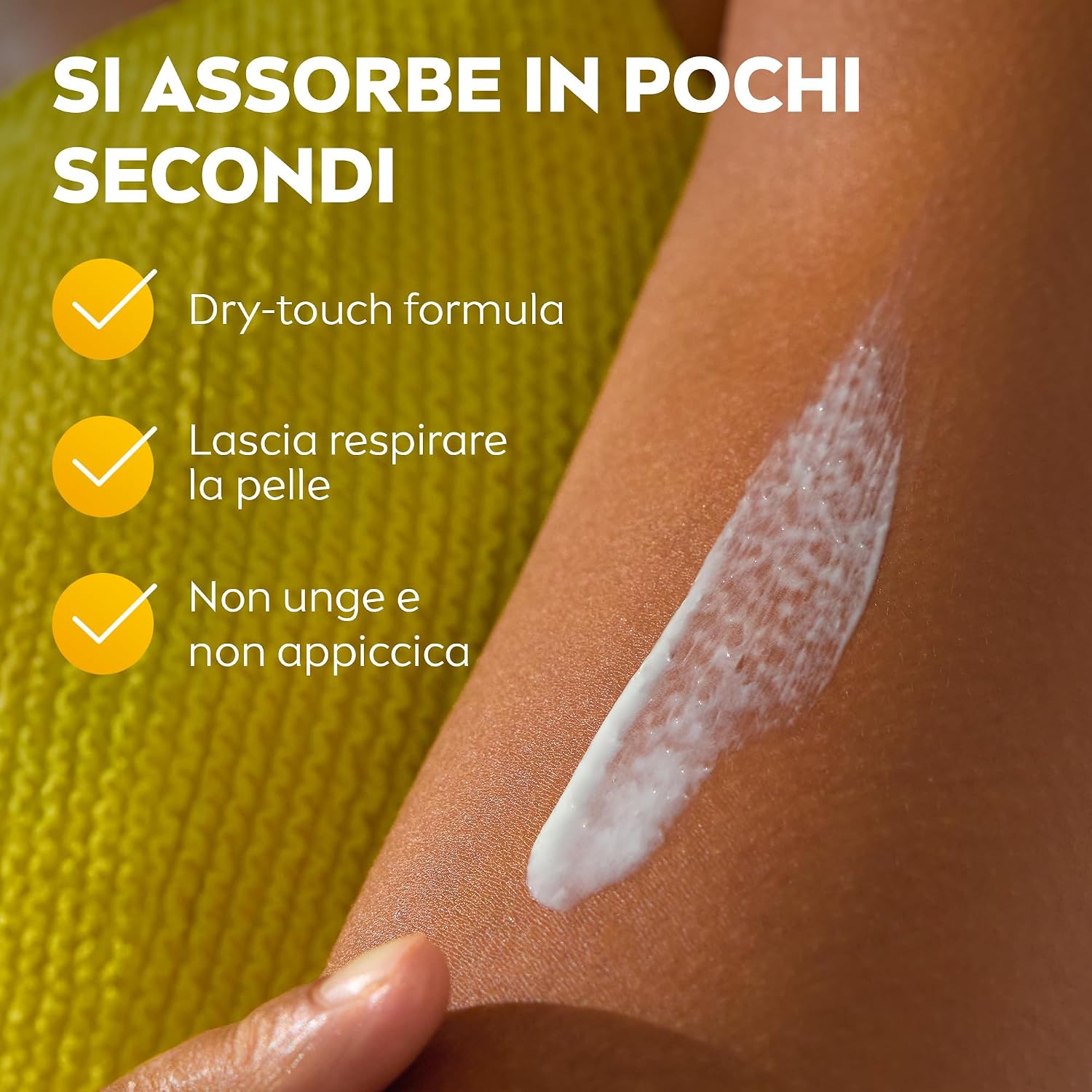 Detalle de NIVEA SUN Protect & Hydrate Invisible Finish SPF 50+ 150 ml — Protezione solare leggera, idratante e invisibile