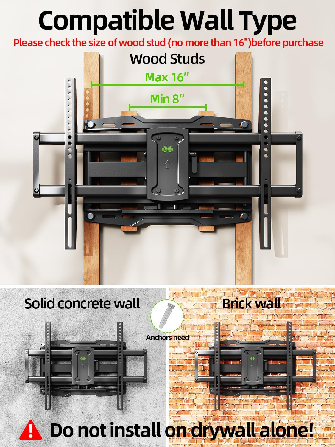 Detalle 2 de USX Mount XML019 TV Wall Mount 86