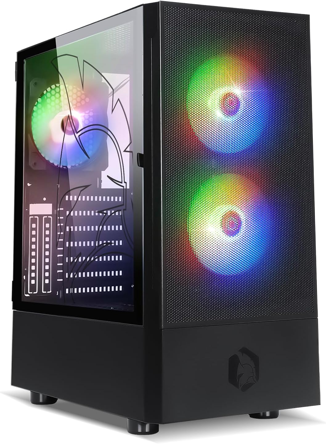 Thumbnail 1 de EMPIRE GAMING Sapphire — Boîtier PC gamer moyenne tour ARGB avec porte latérale en verre trempé