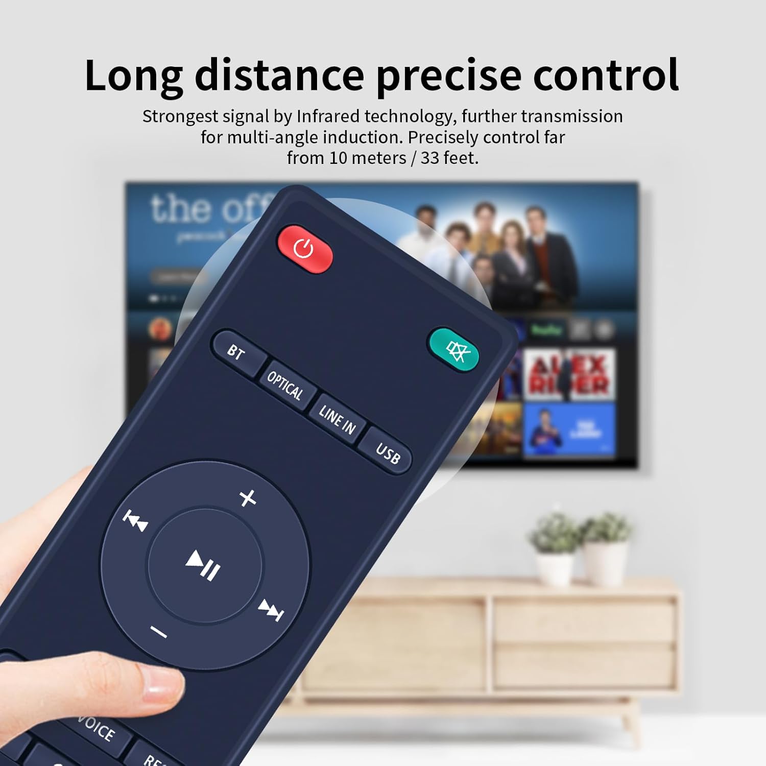 Thumbnail 3 de TCNOUMT replacement remote for Bomaker Odine 3 / Odine III II 2.0 portable soundbar