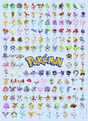 Detalle de Ravensburger Puzzle Die ersten 151 Pokémon – 500 Teile